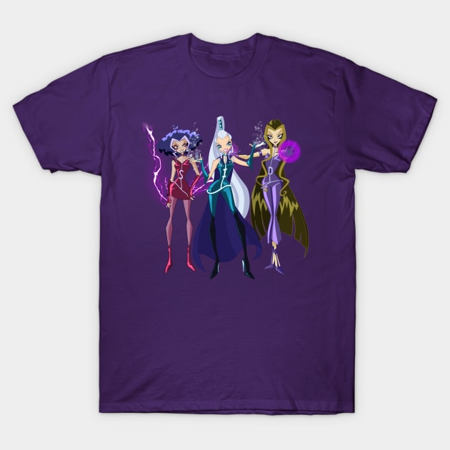 Winx Club - The Trix T-Shirt by Nykos